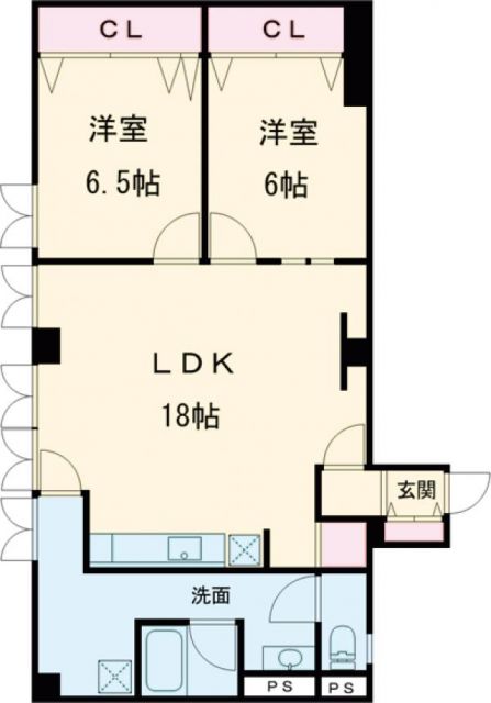 PHOENIX COURT 交野IIの間取り