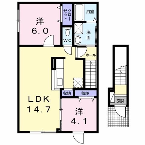 フローラの間取り