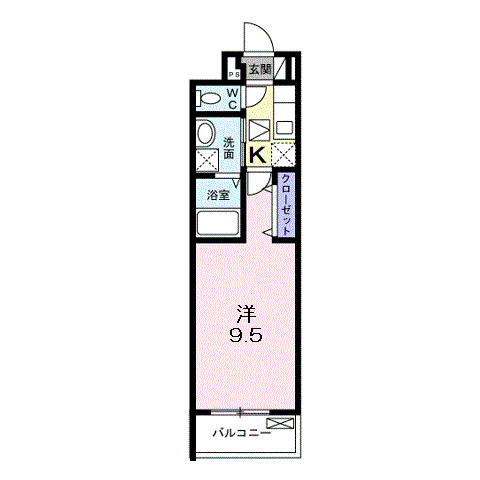 ガルデニアIの間取り