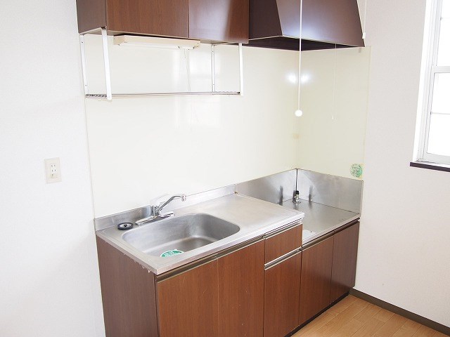 キッチン　二口コンロ設置可