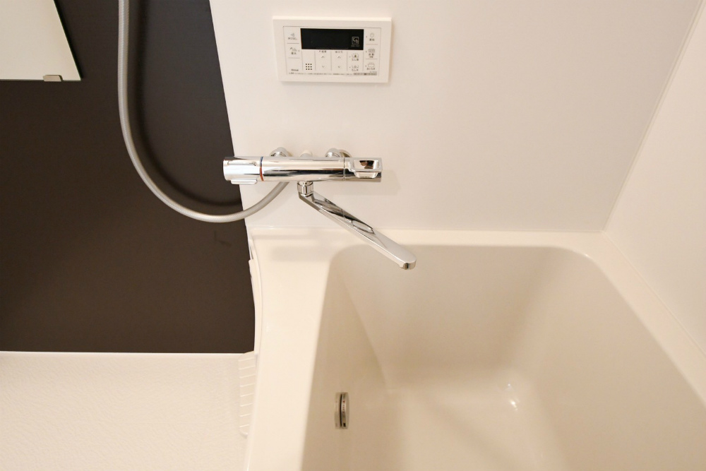 洗面設備　現物の内装写真です。