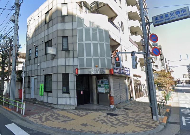警察署・交番　浅草警察署（警察署・交番）まで400m