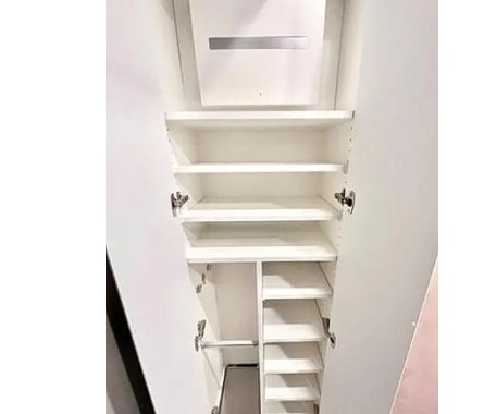 収納　十分な収納スペースがあります