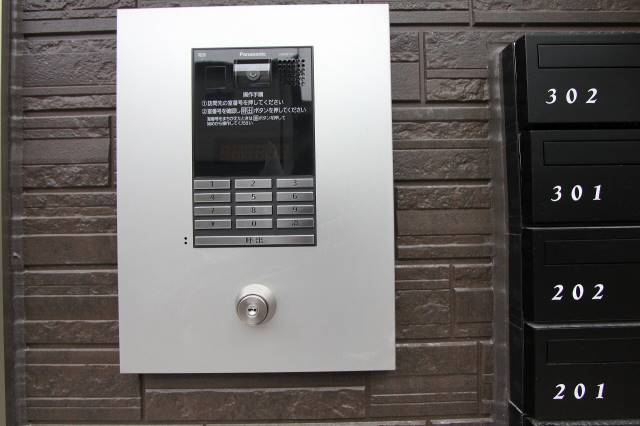 セキュリティ　オートロックでセキュリティ安心です