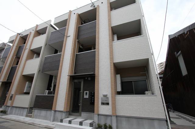 建物外観　外観からとってもオシャレな建物です