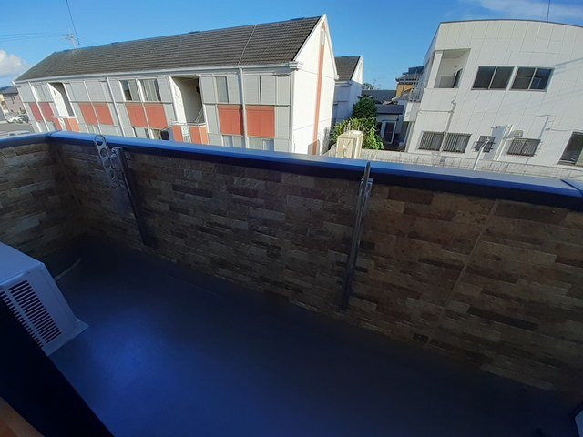 バルコニー　バルコニーがあります