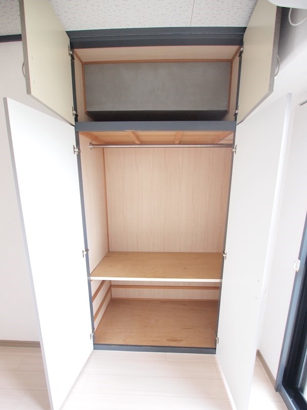 収納　奥行のある収納です。