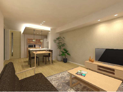 居室・リビング　イメージ図になります。