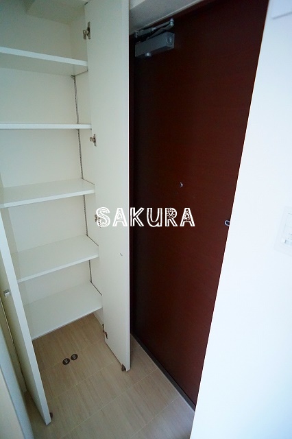 玄関　大容量のシューズボックス♪