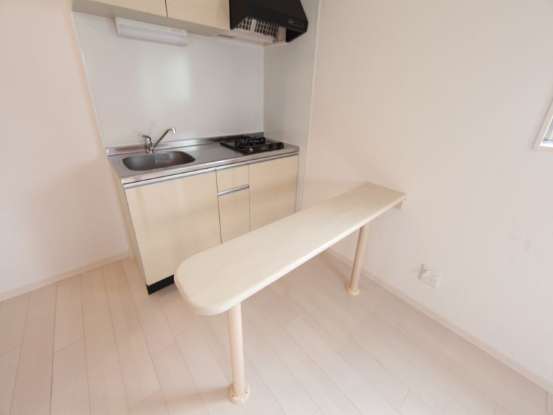 キッチン　システムキッチン　ガス２口