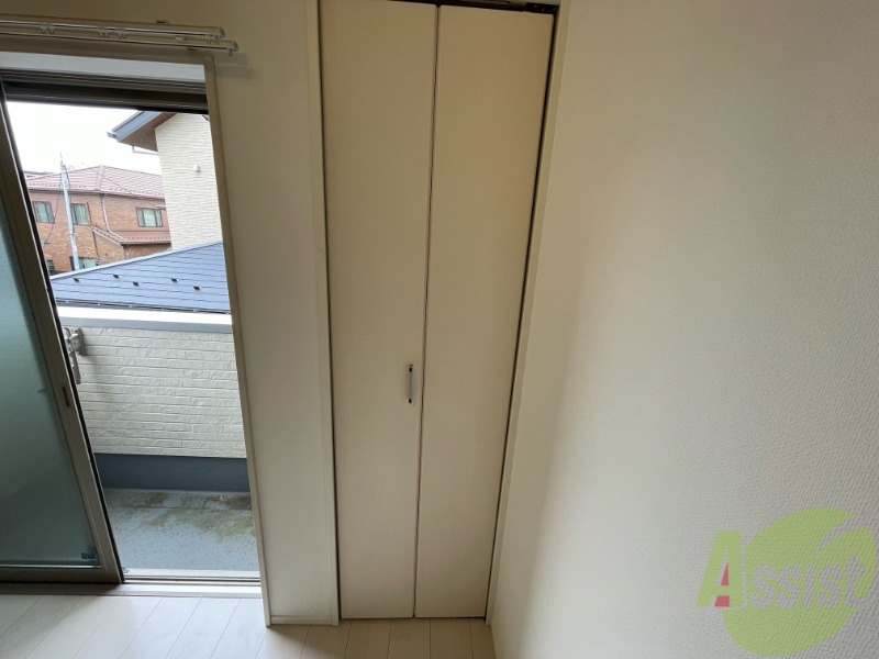 収納　こちらはクローゼットになります。引き戸になります。