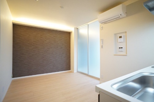 居室・リビング　エアコンは全室完備