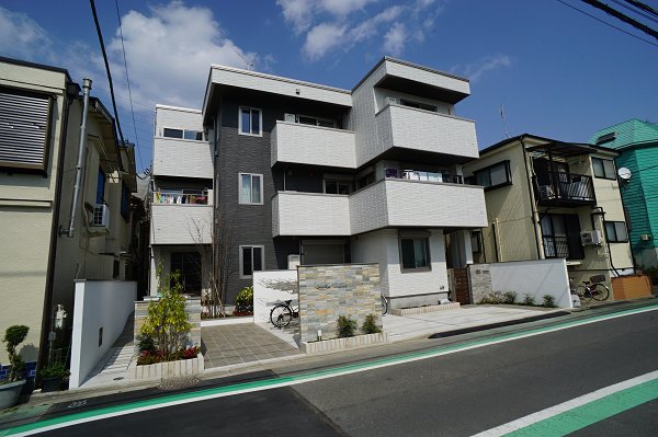 建物外観　積水ハウス施工のオートロックシャーメゾン