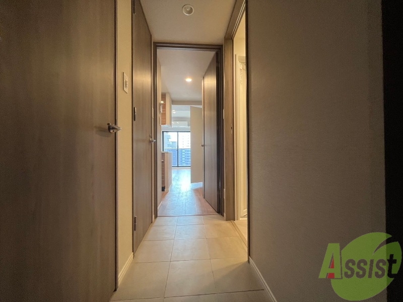 玄関　シンプルなすっきりとした玄関になっています