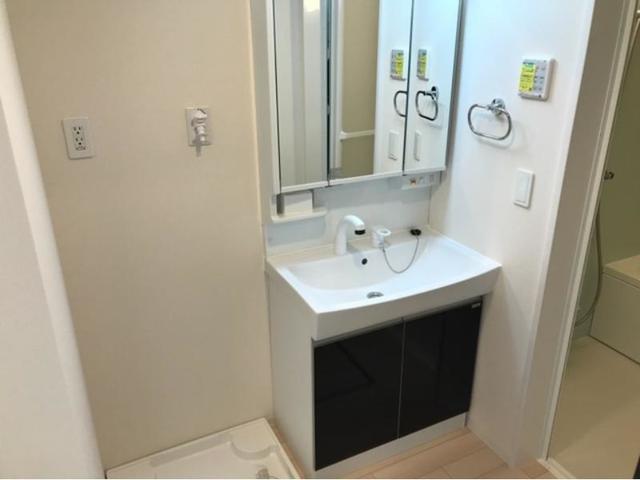 洗面設備　※現在建設中のため参考写真になります。