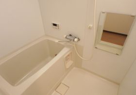 バス・シャワールーム　コンパクトで使いやすいお風呂です