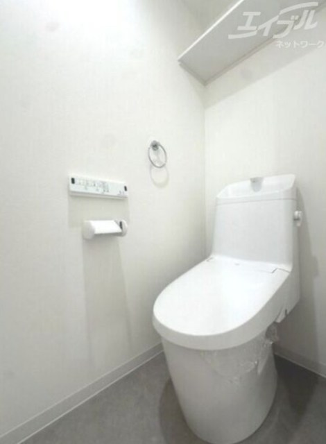 トイレ　建築中の為、同仕様物件のイメージ図となります。