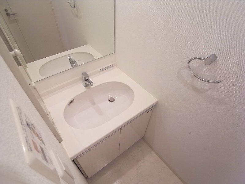洗面設備　洗面台も充実しております