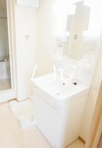 洗面設備　洗面台です。