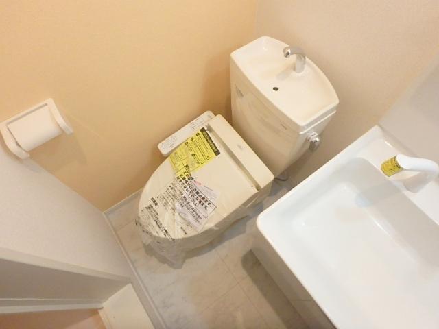 トイレ　ゆったりとした空間のトイレです