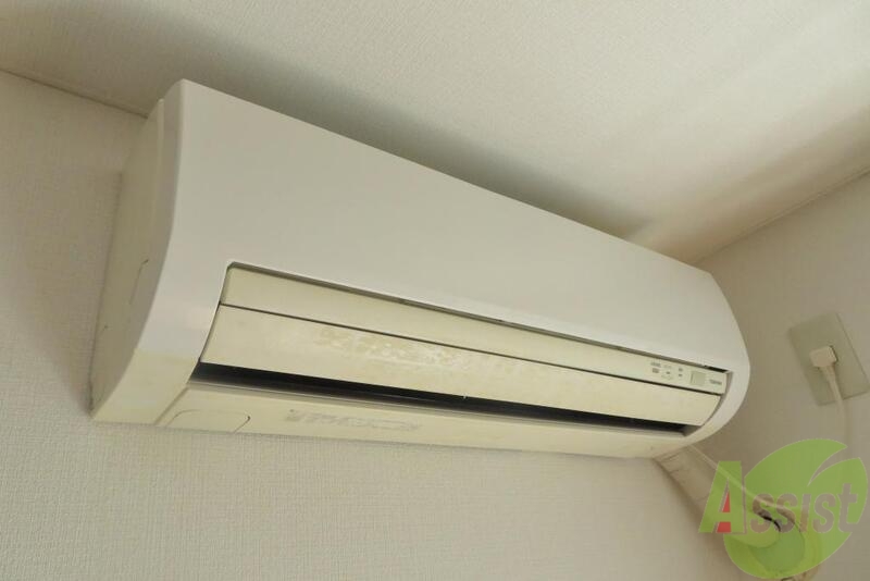 その他設備　エアコンつけてくれています。夏も冬も大丈夫そうです。