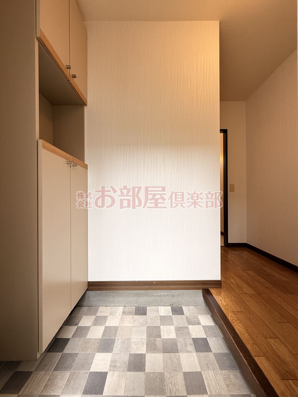 玄関　ゆったりとした玄関です