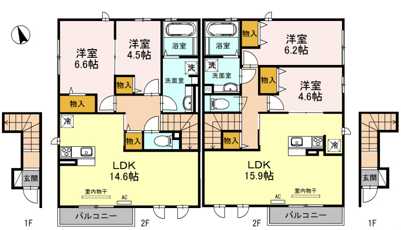 その他　２階フロアー図面
