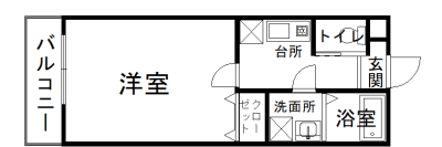 ライラック町田の間取り写真