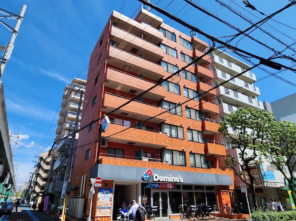 建物外観　アサヒハイツ西葛西　ペット可　ＮＴＴインターネット接続可