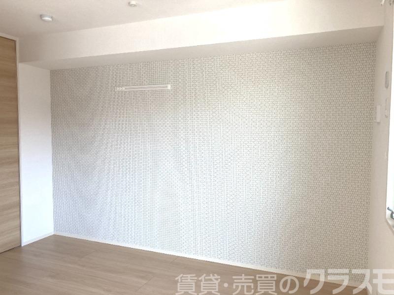 その他部屋・スペース　アクセントクロスがオシャレ♪