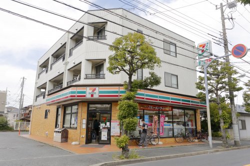 コンビニ　セブンイレブン篠崎店（コンビニ）まで487m