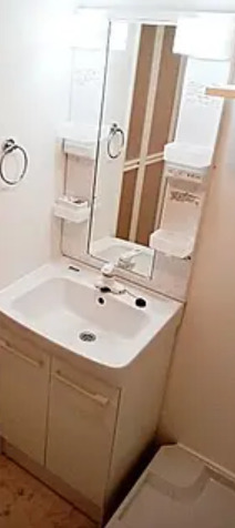 洗面設備　別号室同タイプ参考写真