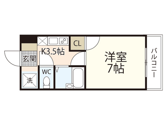 Mエスタシオンの間取り写真