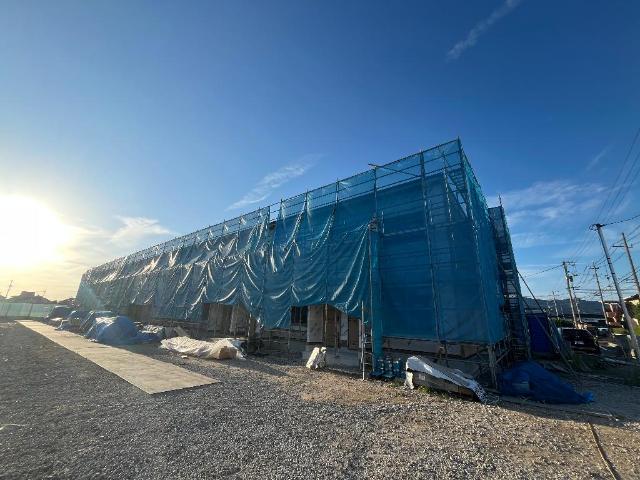 建物外観　建築現場
