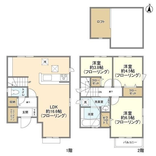 Kolet八王子大塚の間取り写真