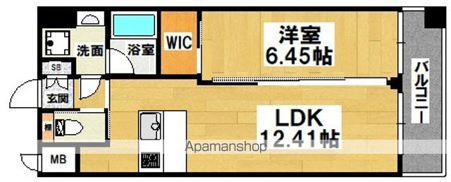 プレジオ帝塚山の間取り写真