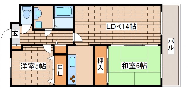 ベルシャトーの間取り写真