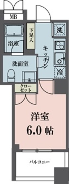 ＪＲ山手線 渋谷駅 徒歩8分 7階建 築11年の間取り写真