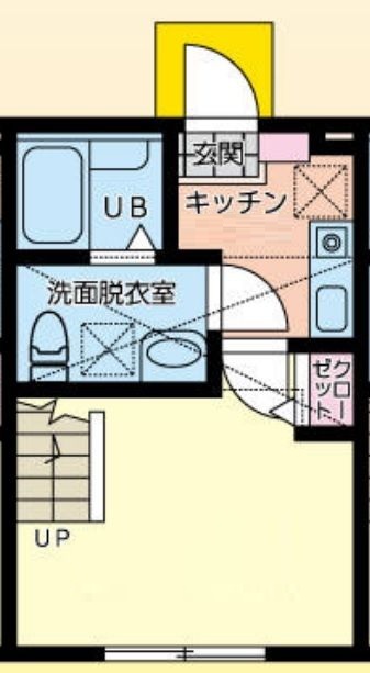 Azure Blueの間取り写真