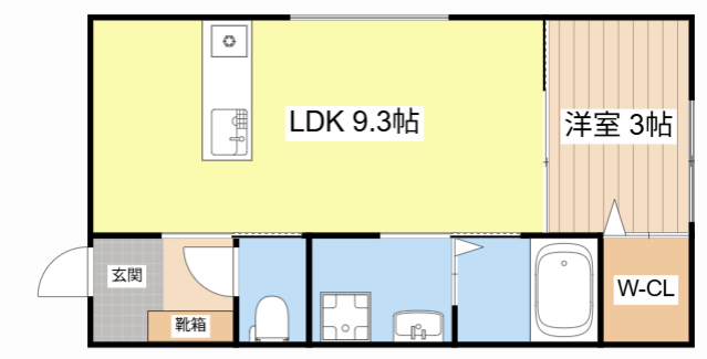 ＪＲ東海道本線 彦根駅 徒歩25分 2階建 新築の間取り写真