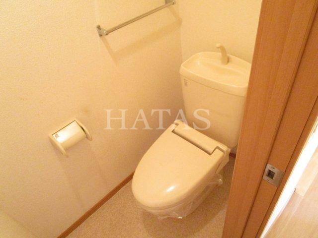トイレ　同物件別部屋です