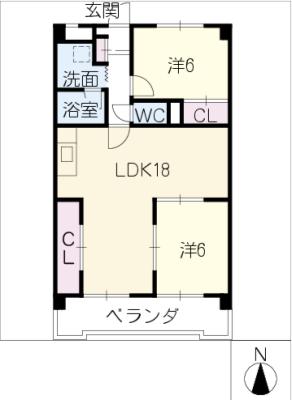 オランジェエトワールの間取り写真