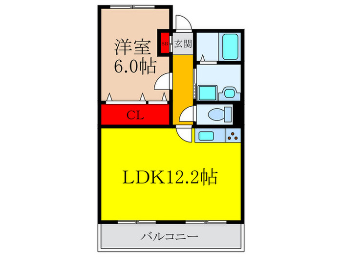 緑地JIRO-2の間取り写真