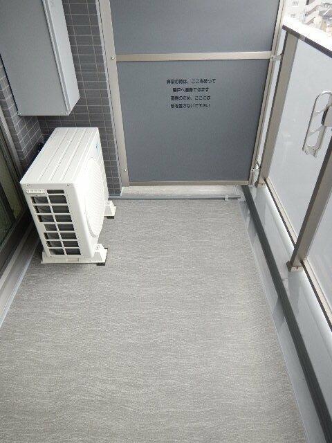 バルコニー　外からの目が気にならないバル…