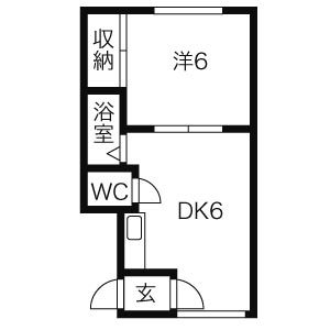 サンハウスの間取り