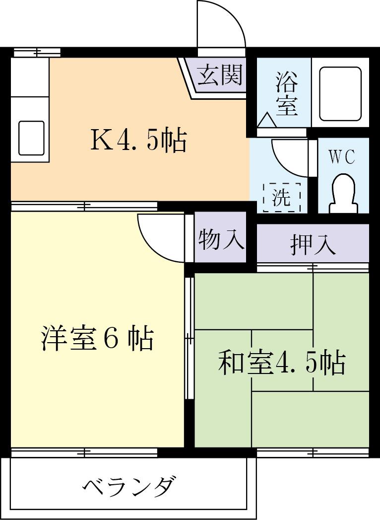 シャトレーヌの間取り