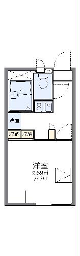 レオパレスＦｉｆｔｙｔｈｒｅｅの間取り