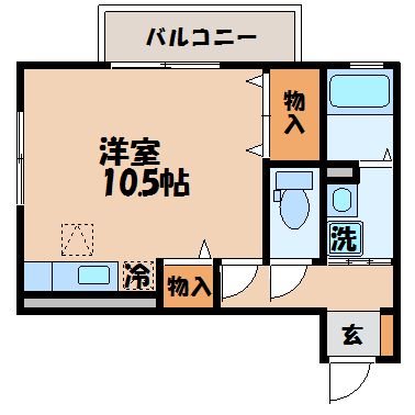 ビジュービスタ　IIIの間取り