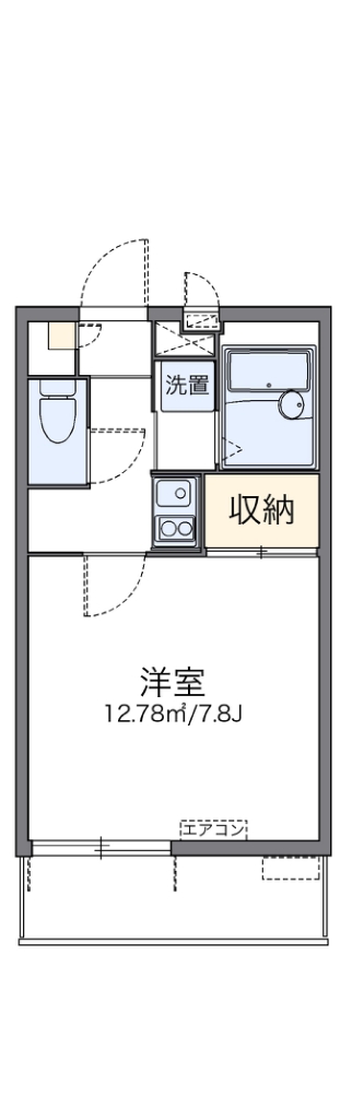 レオパレス曙の間取り