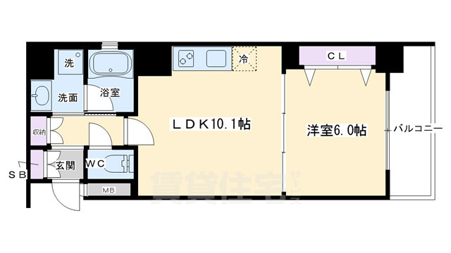 ベラジオ京都洛南IIの間取り